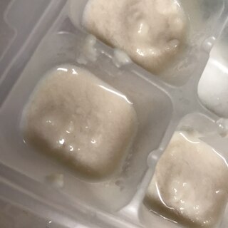 離乳食中期 ささみペーストの冷凍方法